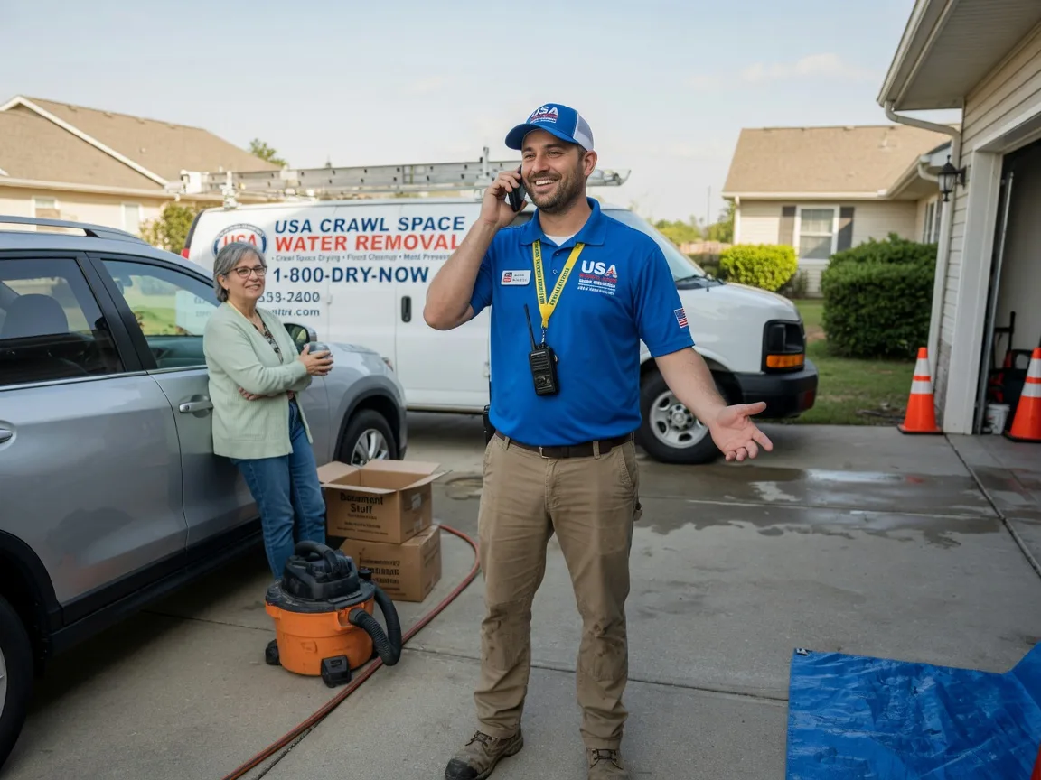 Crawl Space Water Removal New Blaine, AR FAQs